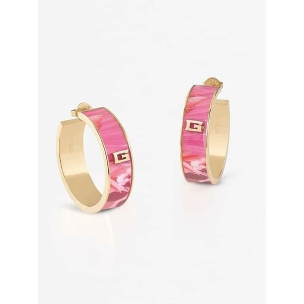 Øreringer for Kvinner Guess JUBE02129JWYGPKT-U Rustfritt stål 1,5 cm