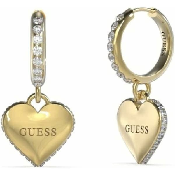 Øreringer for Kvinner Guess JUBE02236JWYGT-U Rustfritt stål 2 cm
