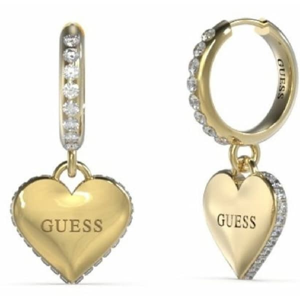 Naisten korvakorut Guess JUBE02236JWYGT-U Ruostumaton teräs 2 cm