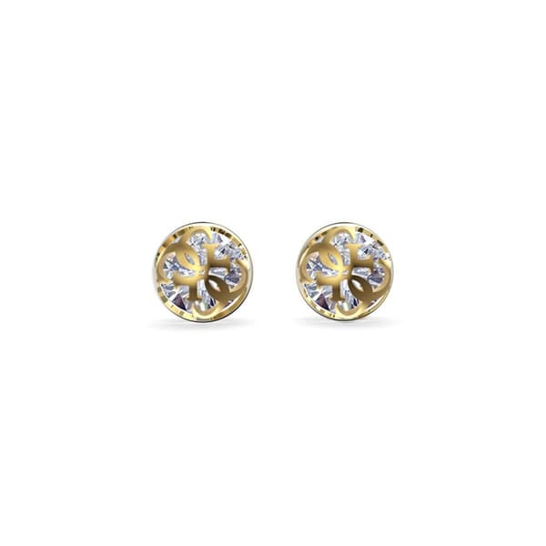 Øreringer for Kvinner Guess JUBE01393JWYGT-U Rustfritt stål 1 cm