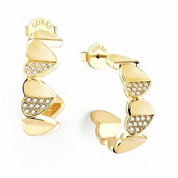 Øreringer for Kvinner Guess JUBE03040JWYGT-U Rustfritt stål 3 cm