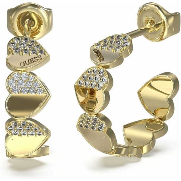 Øreringer for Kvinner Guess JUBE03040JWYGT-U Rustfritt stål 3 cm