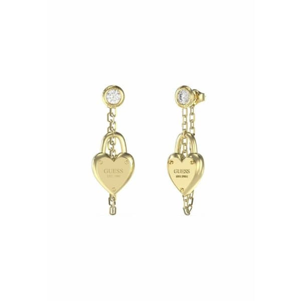 Øreringer for Kvinner Guess JUBE04212JWYGT-U Rustfritt stål 3 cm