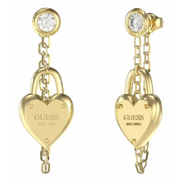 Øreringer for Kvinner Guess JUBE04212JWYGT-U Rustfritt stål 3 cm