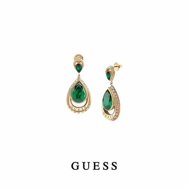 Naisten korvakorut Guess JUBE03383JWYGT-U Ruostumaton teräs 3 cm