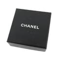 Pikkukuva 6 / 6: Pre-owned Chanel Resin Quilted CC Button Clip On Earrings Black