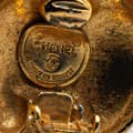 Pikkukuva 3 / 3: Pre-owned Chanel Gold Plated Logo Clip On Earrings Gold