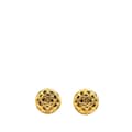Pikkukuva 1 / 3: Pre-owned Chanel Gold Plated CC Quilted Clip on Earrings Gold