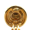 Pikkukuva 3 / 3: Pre-owned Chanel Gold Plated Faux Pearl Round Clip on Earrings Gold