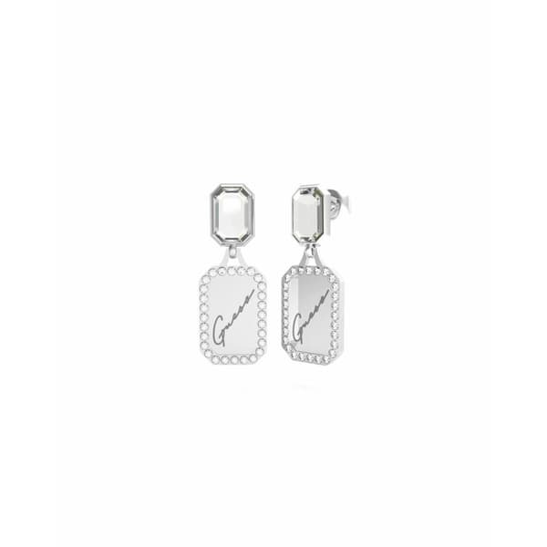 Dam örhängen Guess JUBE01132JWRHT-U Stål 3 cm