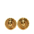 Pikkukuva 2 / 4: Pre-owned Chanel Gold Plated CC Round Clip On Earrings Gold