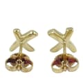 Miniatyrbilde 5 av 6: Pre-owned Tiffany 18K Yellow Gold Paloma Picasso Kiss Earrings Gold