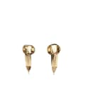 Miniatyrbilde 2 av 3: Pre-owned Dior Gold Plated Rhinestone Clip On Earrings Gold