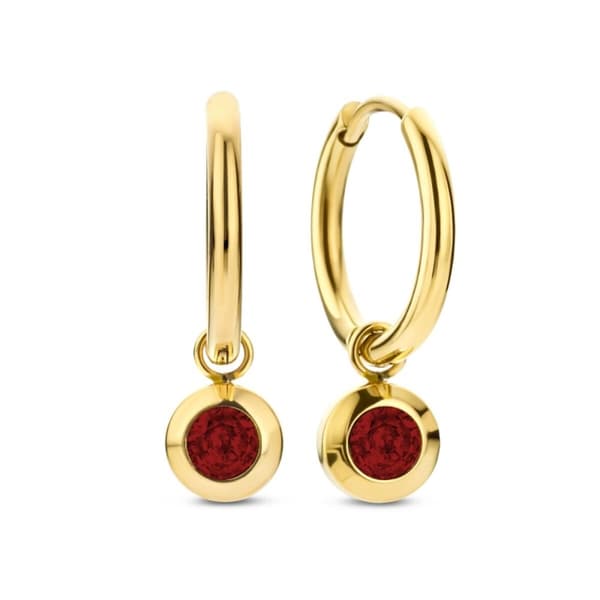 Dam örhängen CO88 Collection 8CE-70484 Gyllene Röd