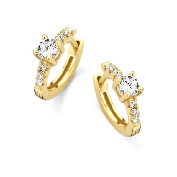 Naisten korvakorut New Bling 9NB-0396 Kullattu