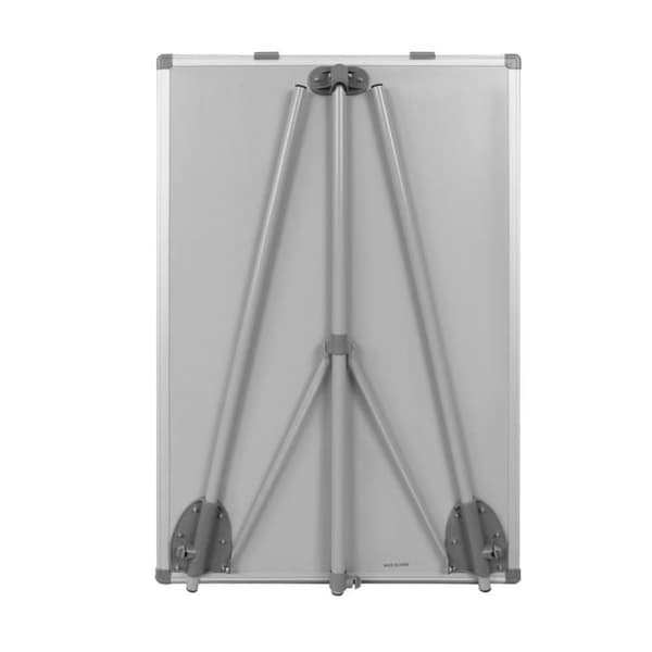 XMTECH blädderblock staffli, 60x90 cm magnetisk whiteboardtavla med stativ, höjdjusterbar, magnetisk, raderbar, flyttbar
