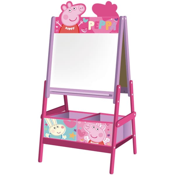Peppa gris staffli 2-i-1 Whiteboard/Blackboard