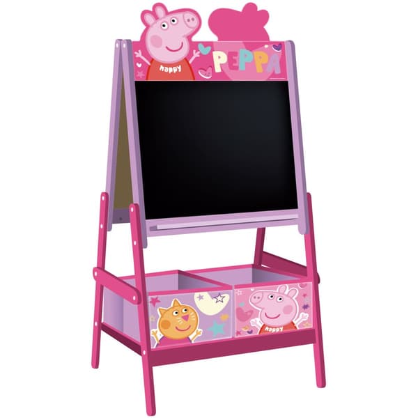 Peppa gris staffli 2-i-1 Whiteboard/Blackboard