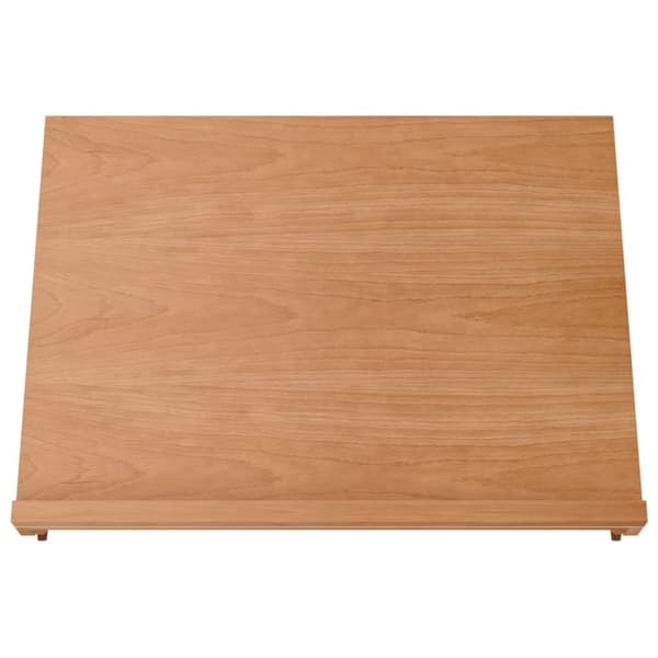vidaXL bordstaffeli 65x48x7 cm massivt bøgetræ
