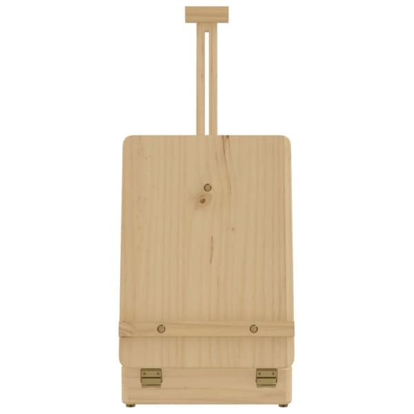 vidaXL Bordstaffeli 27x43x68 cm heltre furu