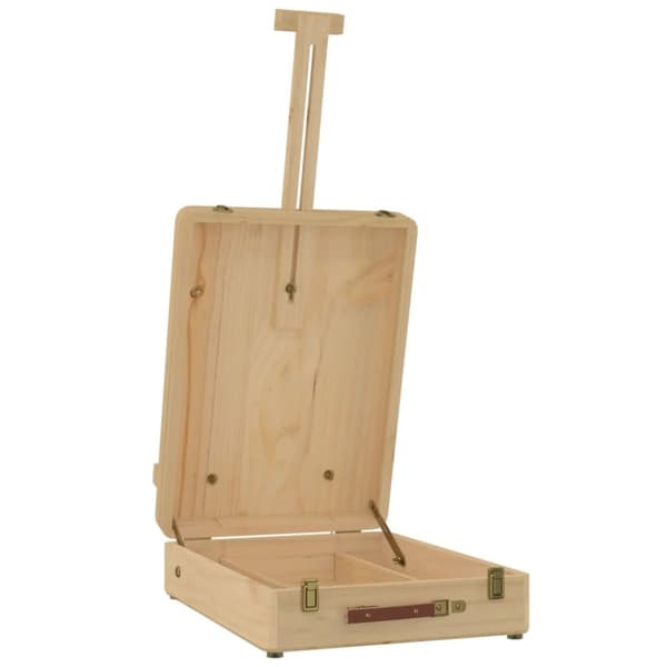 vidaXL Bordstaffeli 27x43x68 cm heltre furu