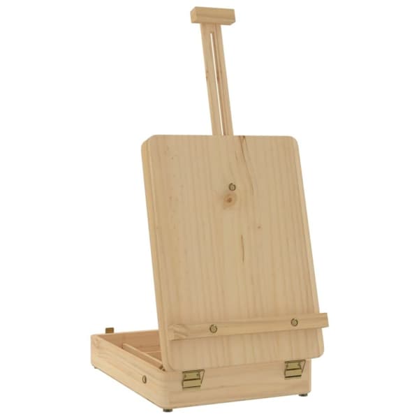 vidaXL Bordstaffeli 27x43x68 cm heltre furu