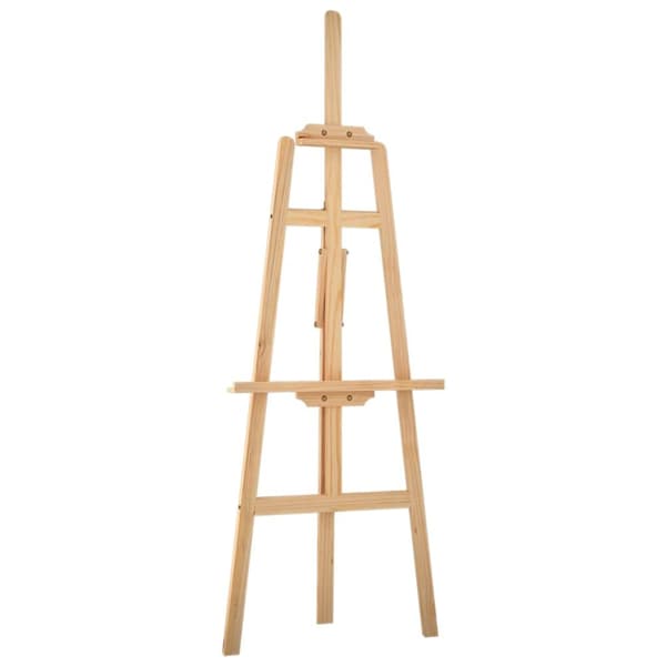 staffeli 53,5x95x127 cm massivt fyrretræ