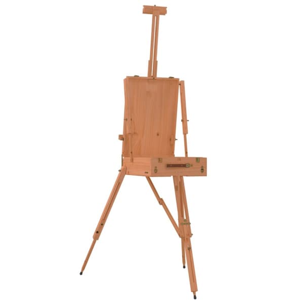 staffeli 81x121x173 cm massivt bøgetræ