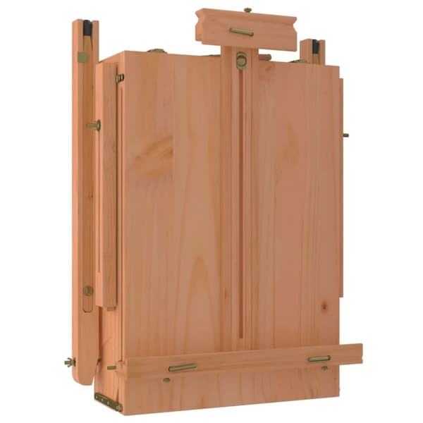staffeli 81x121x173 cm massivt bøgetræ