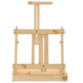 Miniatyrbild 5 av 10: The Living Store Bordstaffli med låda 41,5x37x12 cm massiv furu -  Blädderblocksställ