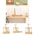 Miniatyrbild 1 av 10: The Living Store Bordstaffli med låda 41,5x37x12 cm massiv furu -  Blädderblocksställ