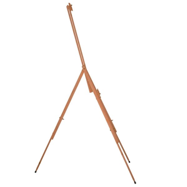 The Living Store staffeli 100x104x172 cm massivt bøgetræ -  Staffelier
