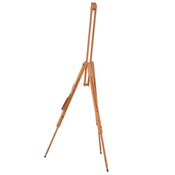 The Living Store staffeli 100x104x172 cm massivt bøgetræ -  Staffelier