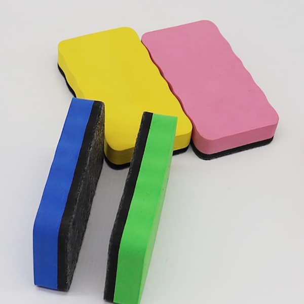 Moorle 8-pak Whiteboard Viskelæder Mini Whiteboard Whiteboard Viskelæder Magnetisk Filt Whiteboard Viskelæder 10,5 x 5,5 x 2 cm