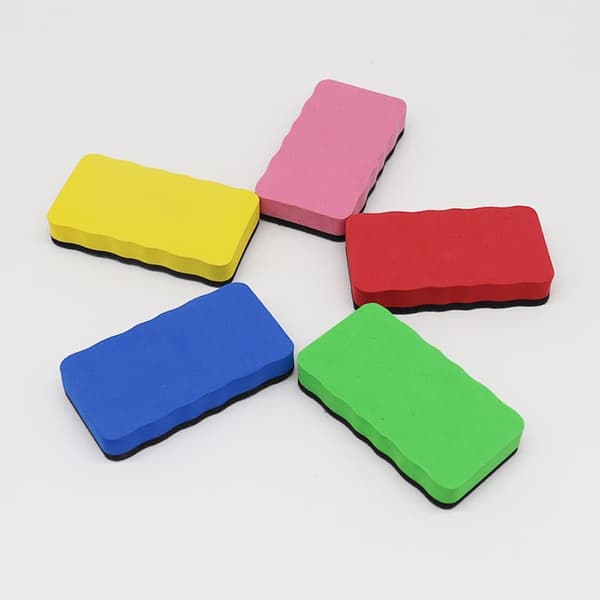 Moorle 8-pak Whiteboard Viskelæder Mini Whiteboard Whiteboard Viskelæder Magnetisk Filt Whiteboard Viskelæder 10,5 x 5,5 x 2 cm