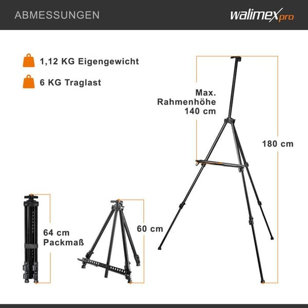 Walimex pro Chevalet XL 60-180
