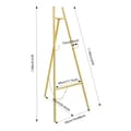 Miniatyrbild 2 av 2: Justerbar guldstaffli, robust konstruktion, modern design,Guld