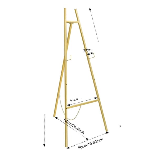 Justerbar guldstaffli, robust konstruktion, modern design,Guld