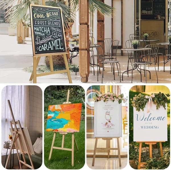 Studio Easel, Höjdjusterbar, Fällbar Design