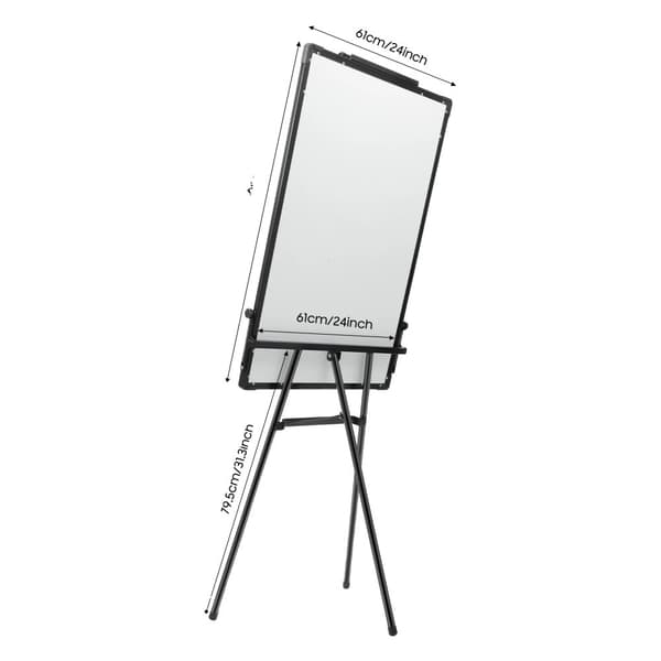 Bärbar whiteboard, höjdjusterbar, magnetisk yta, hållbara material,Alternativ 1