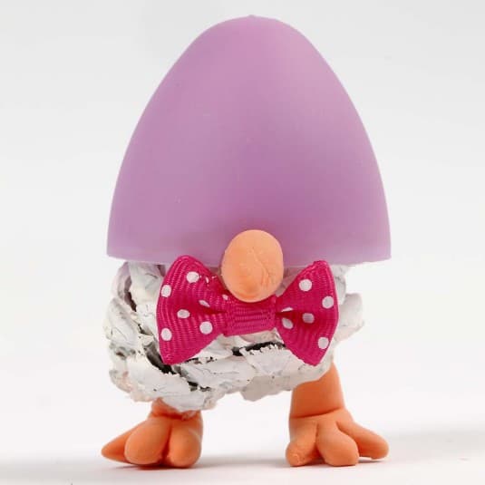 Plastägg Pastellfärger - H: 4,5+6 cm - 720 st