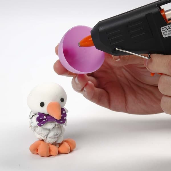 Plastägg Pastellfärger - H: 4,5+6 cm - 720 st