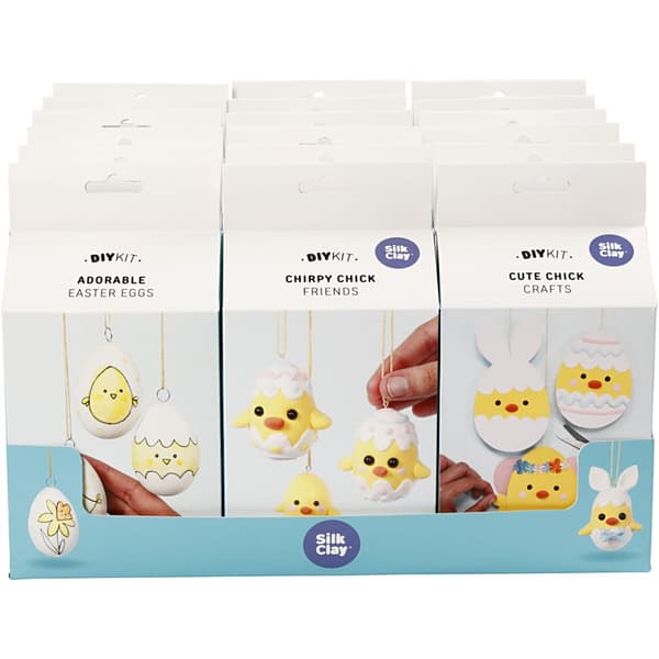 Storpack Pysselset - Påskägg, vänner och familj - 18 set