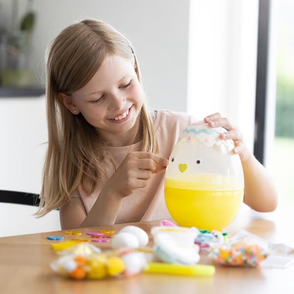 Påskägg Maxi Fyllt med Pyssel - DIY Kit