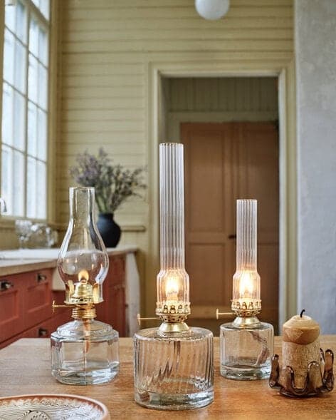 Tea Light Holder Clara Light Brown Small