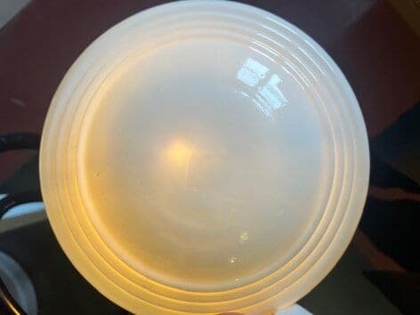 Bathroom Ceiling Lamp Hulda Nickel/Opal White