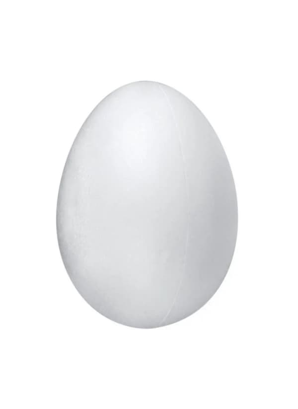 Styrofoam muna 12/8,8cm - Pääsiäiskoristeet - Titaani