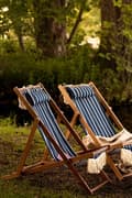 Pikkukuva 2 / 2: Deck Chair August Stripe Blue/White