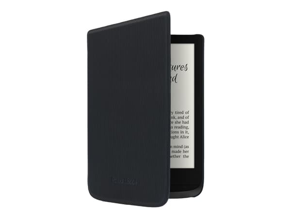 PocketBook Shell series - Lommebok for eBook-leser - polyuretan - svart - for PocketBook Touch HD 3