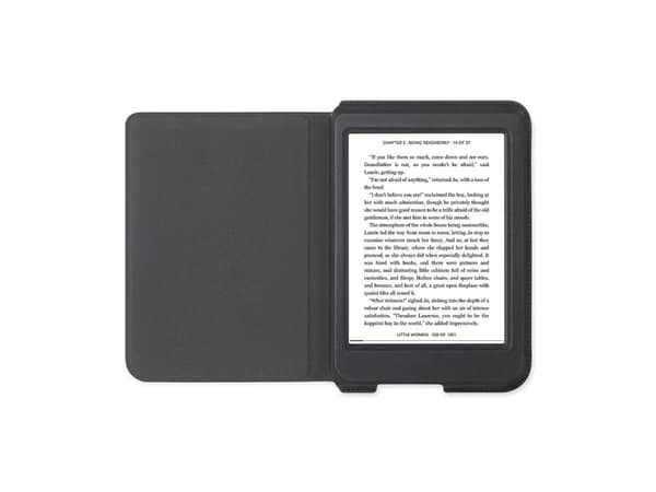 Kobo SleepCover - Lommebok for eBook-leser - kunstlær - svart - for Kobo Nia
